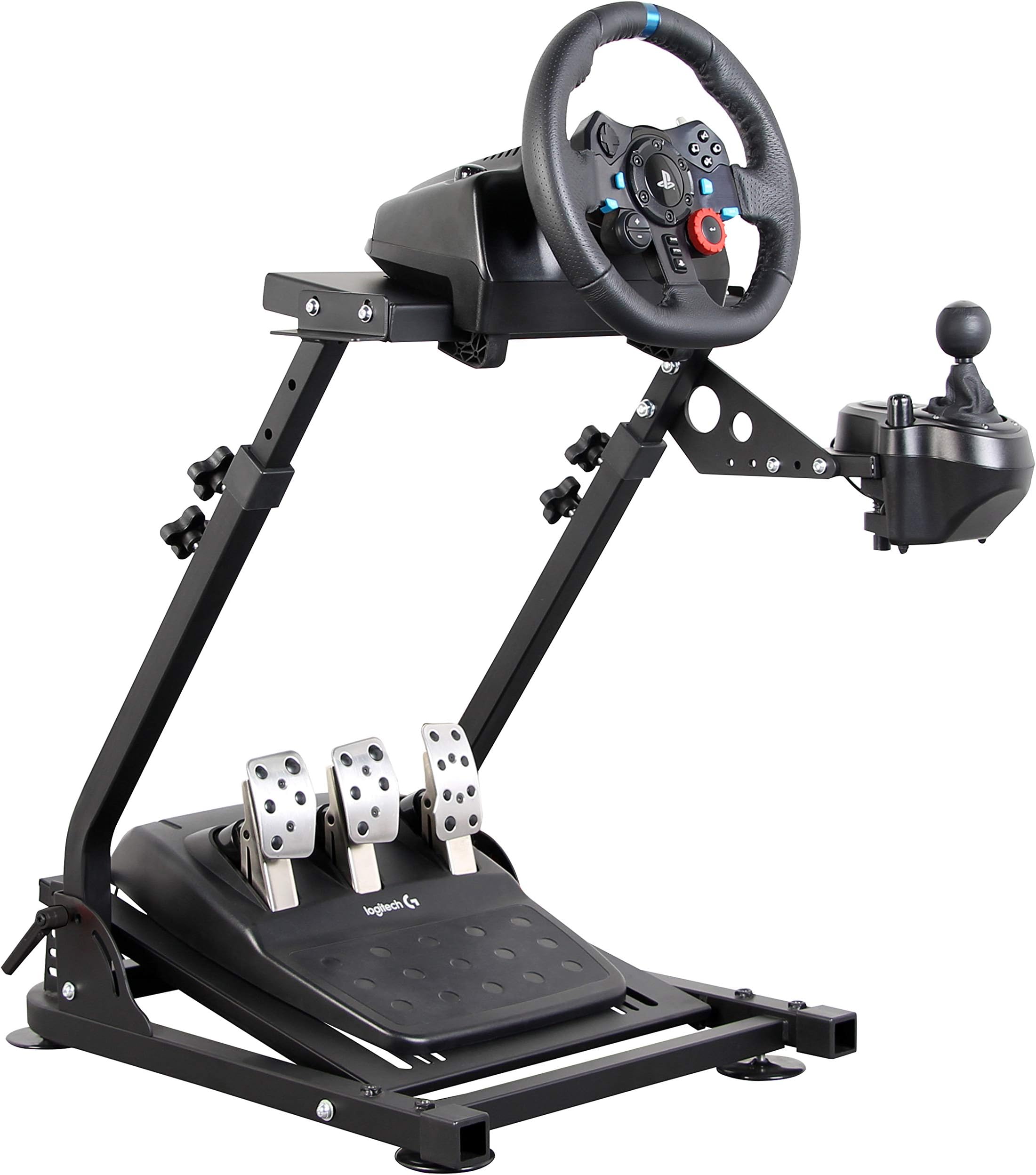 Cirearoa Professional Racing Wheel Stand (Updated Version) Driving Gaming Simulator for Logitech G25 G27 G29 G920 PS4 Xbox Fanatech T3PA TGT T300RS T300GT T500RS TGT T150 TS-PC CSL CSR CSW