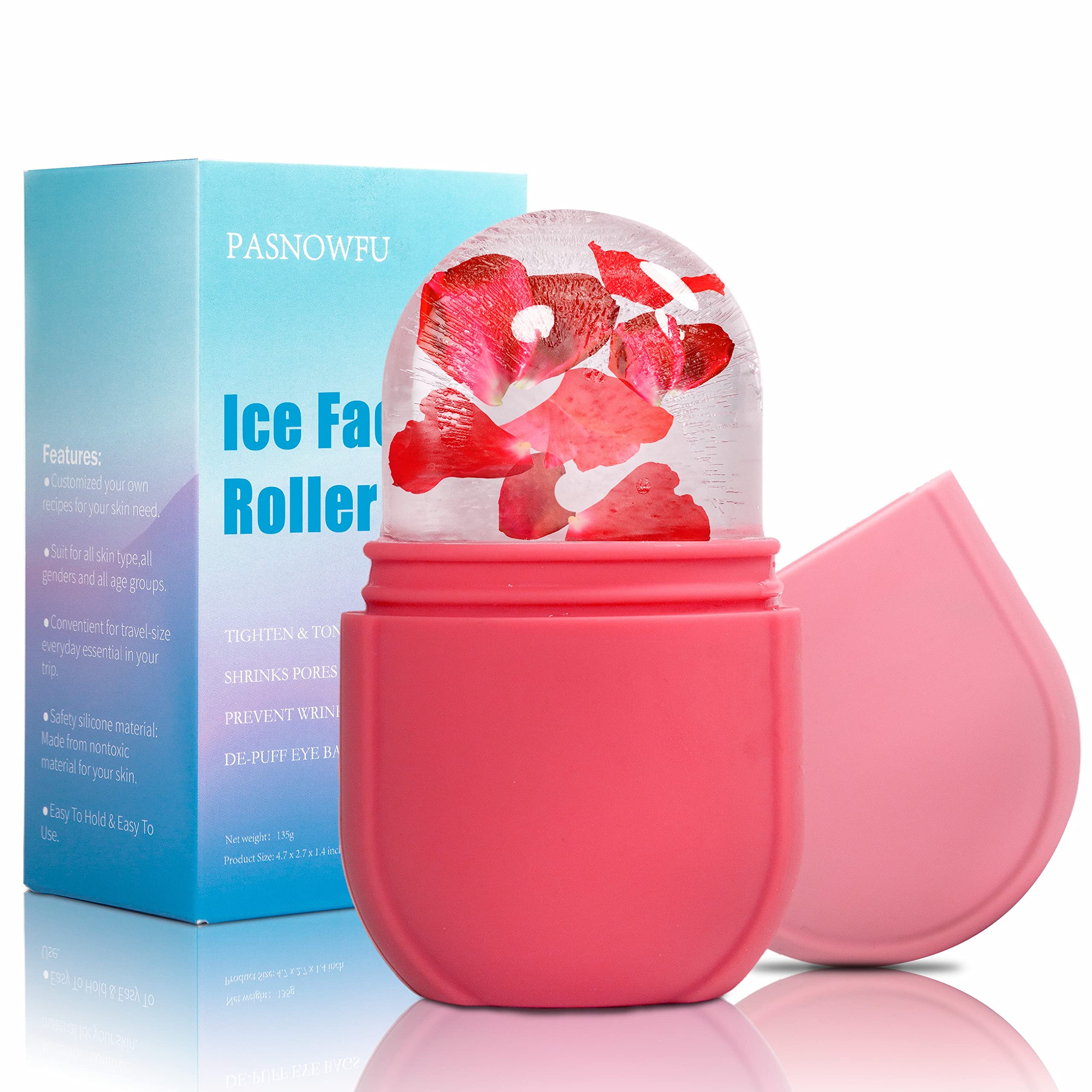 Buy PASNOWFU Ice Face Roller, Eyes and Neck, Brighten Skin & Enhance