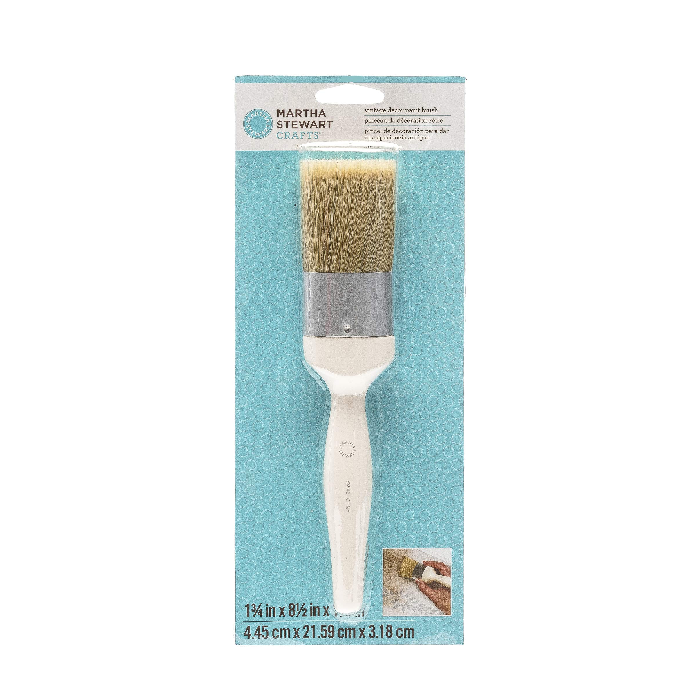 Pinceau Martha Stewart Vintage Decor Paint Brush pour relooker vos vieux meubles