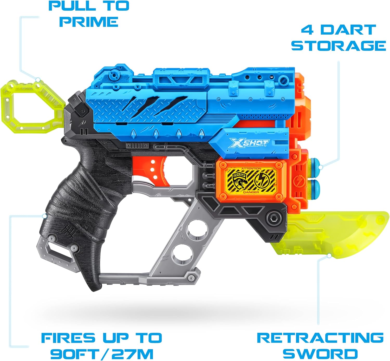 X-Shot Dino Attack Extinct (1 MEDIUM Egg, 8 darts)