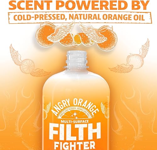 Miniatura 6 de ANGRY ORANGE Citrus - Spray limpiador multiusos para cocina y baño, 24 onzas, 1 paquete