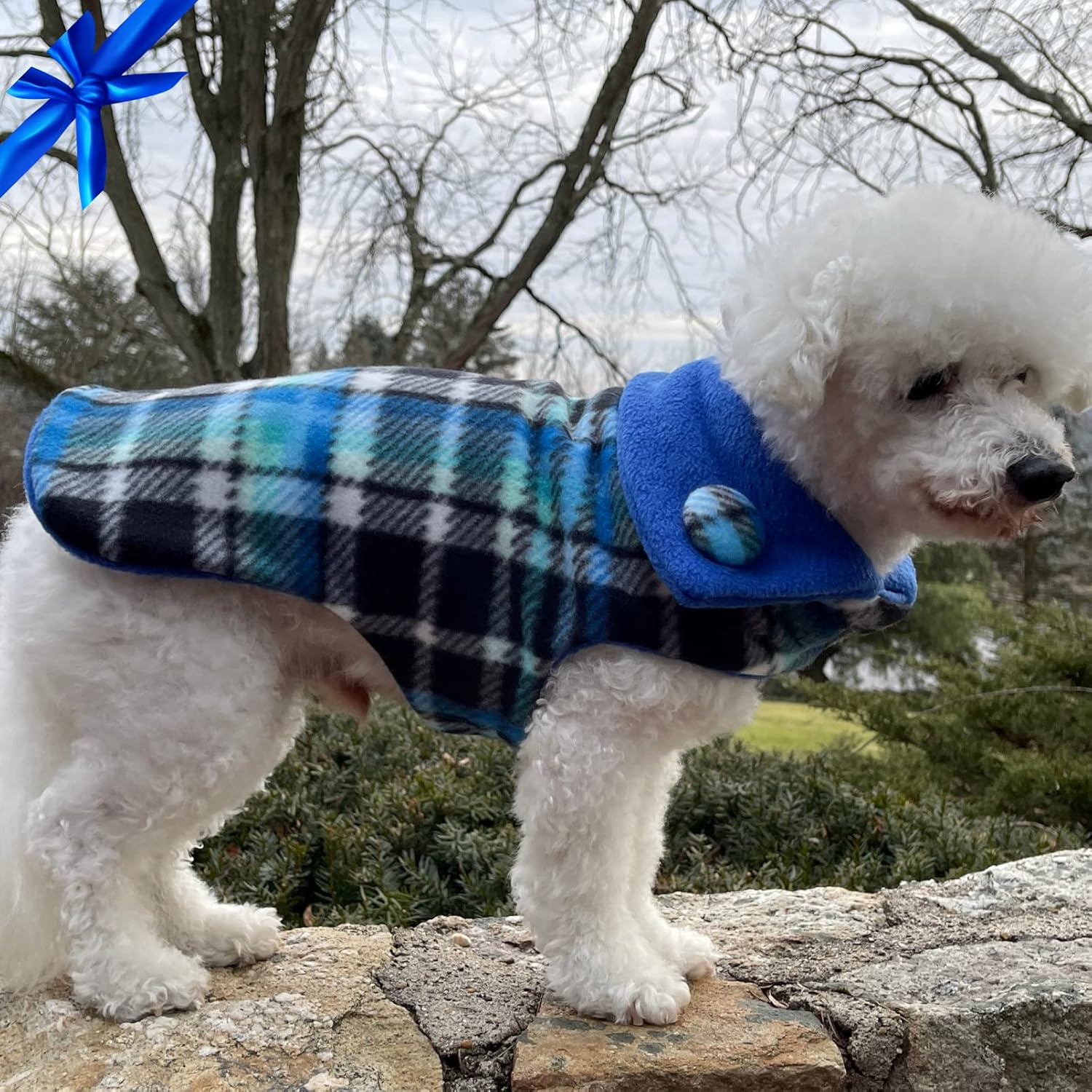 Fleece Dog Coat, Custom Fleece Dog Sweater for Girls and Boys Small-Medium-Large Dogs