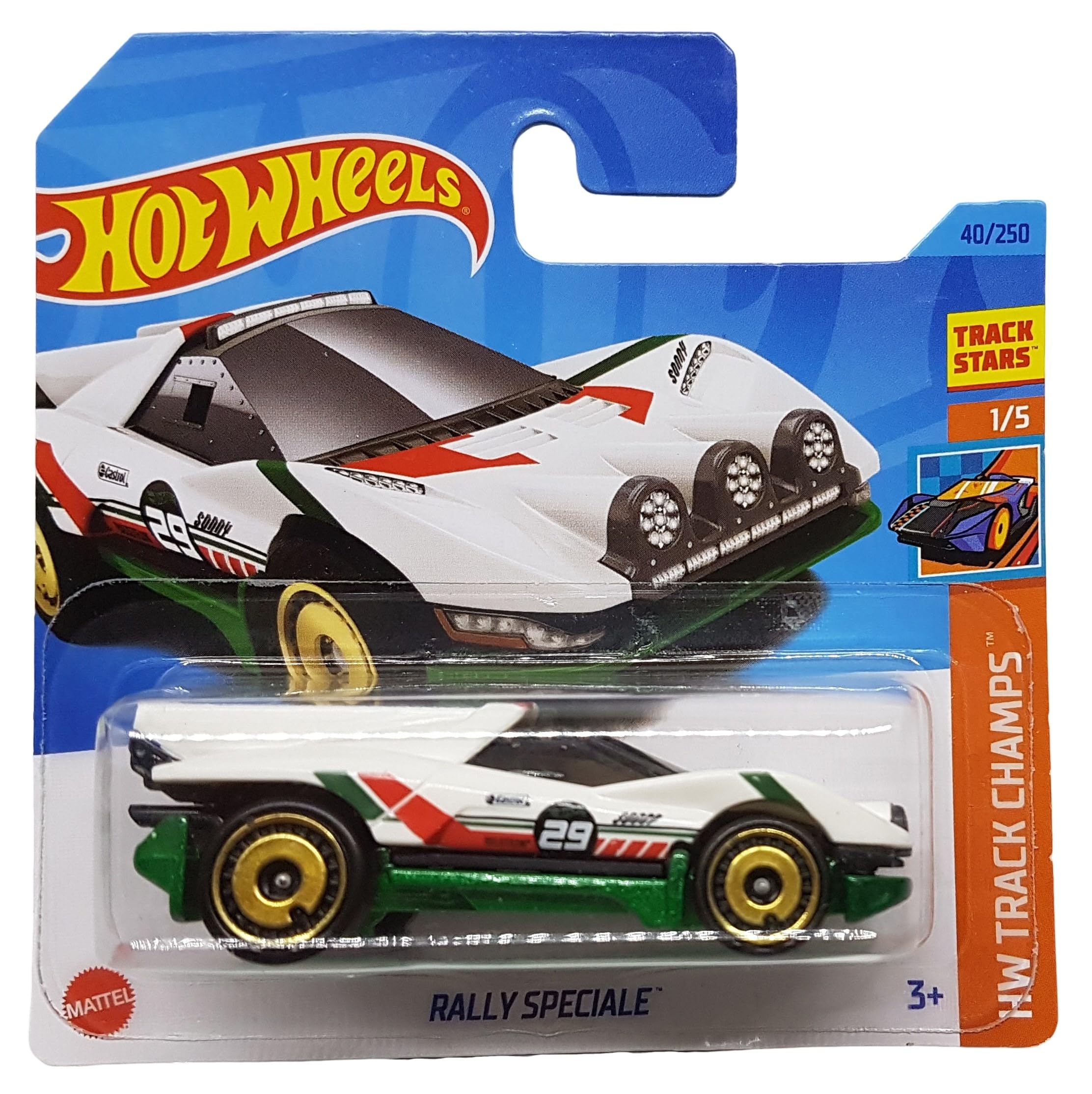 1/24 hotwheels ドラッグレース ファニーカー　GTX カストロール Hot Wheels - Rally Speciale - HW Track Champs 1/5 - HKK37 - Short