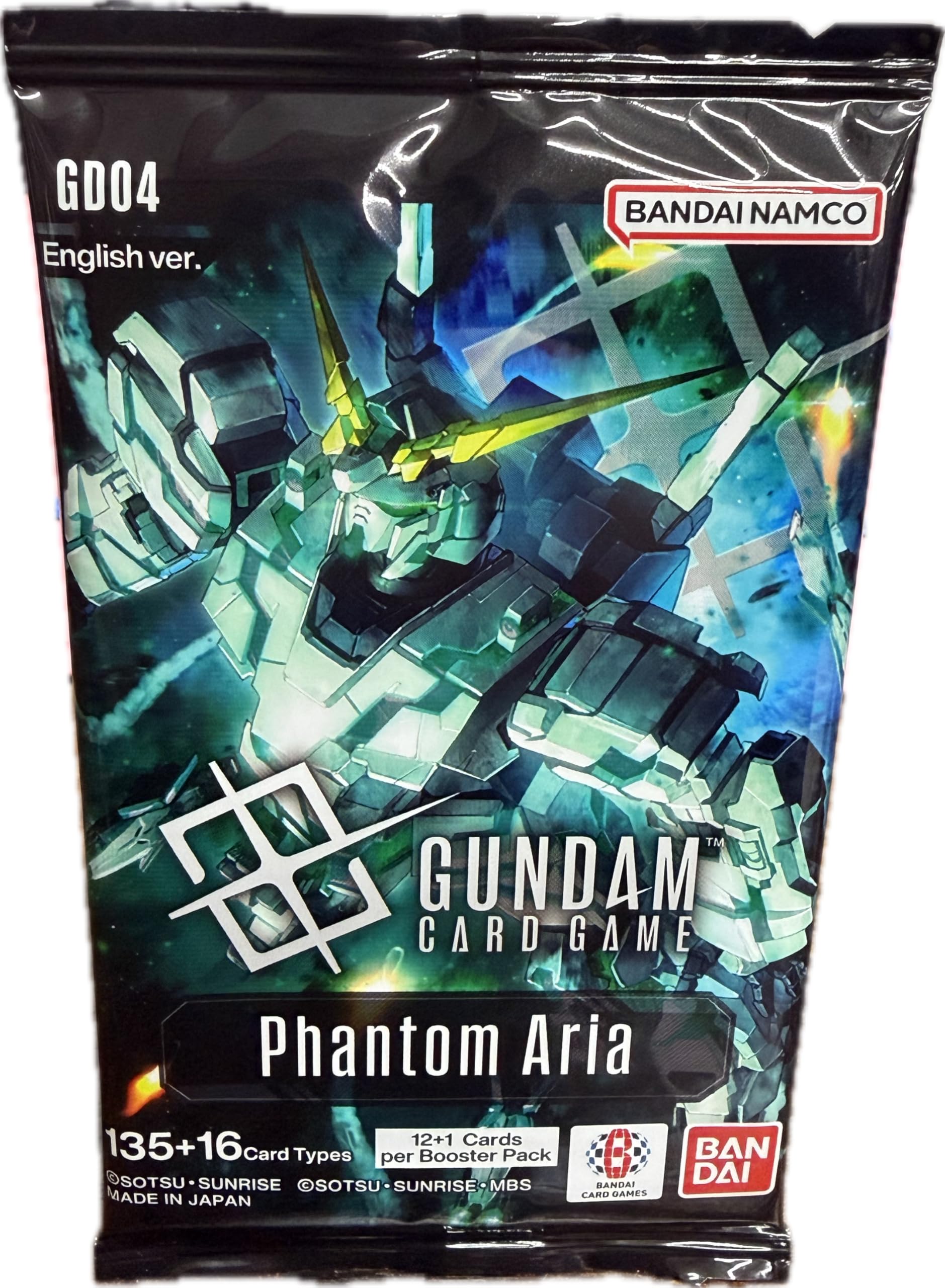 Amazon.com: Juego de cartas Gundam TCG - Phantom Aria 12 cartas