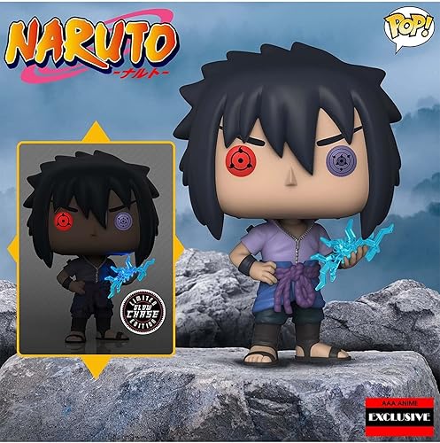 Miniatura 2 de Funko Naruto Shippuden Sasuke Uchiha (Rinnegan) Figura pop (exclusivo de anime AAA)