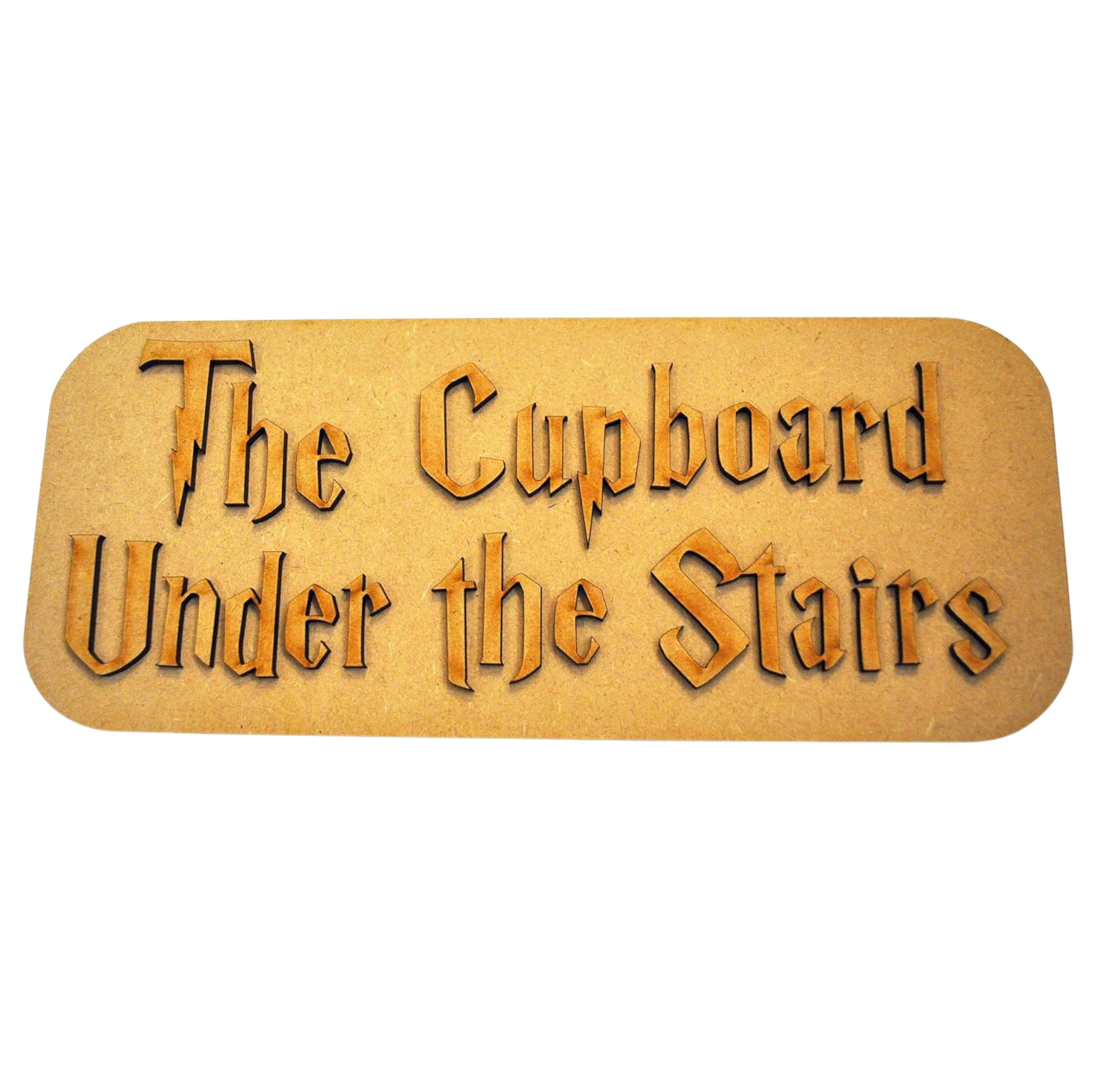 The Cupboard Under The Stairs harry potter inspired sign room bedroom