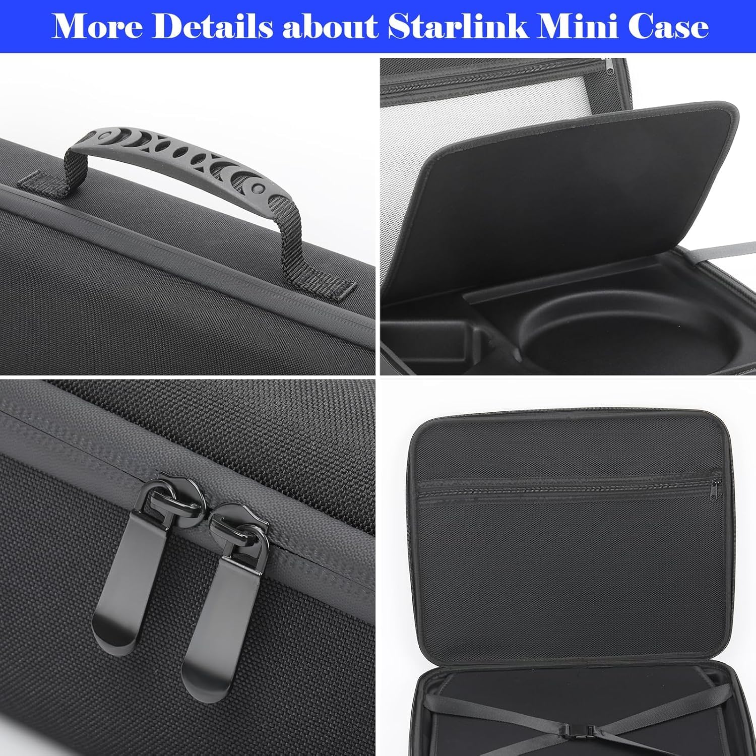 Starlink Mini-Hülle – Starlink Mini-Zubehör, tragbare Tasche für Master Disk und Zubehör für Wohnmobil, Reisen, Outdoor, Verwendung Star Link Mini-Tasche