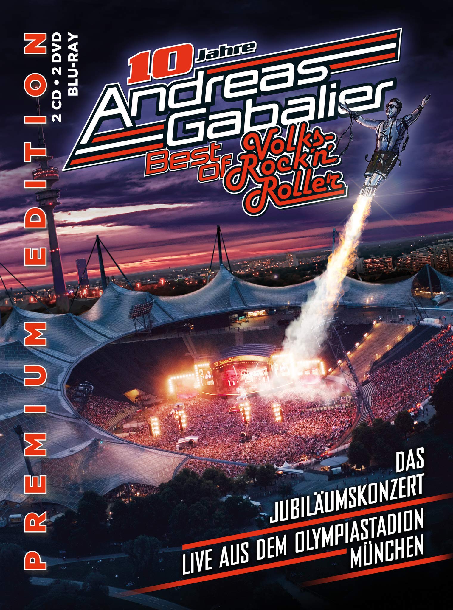 Best of Volks-Rock’n’Roller – Das Jubiläumskonzert live aus dem Olympiastadion in München (Premium Edition inkl. 2CD, 2DVD, Blu-Ray)