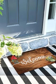 Monnhein Ah ap Bask l  Welcome Kap   n  Paspas  Dekoratif Kap  Paspas  D  Mek n Paspas Ev  i Paspas  45x70cm