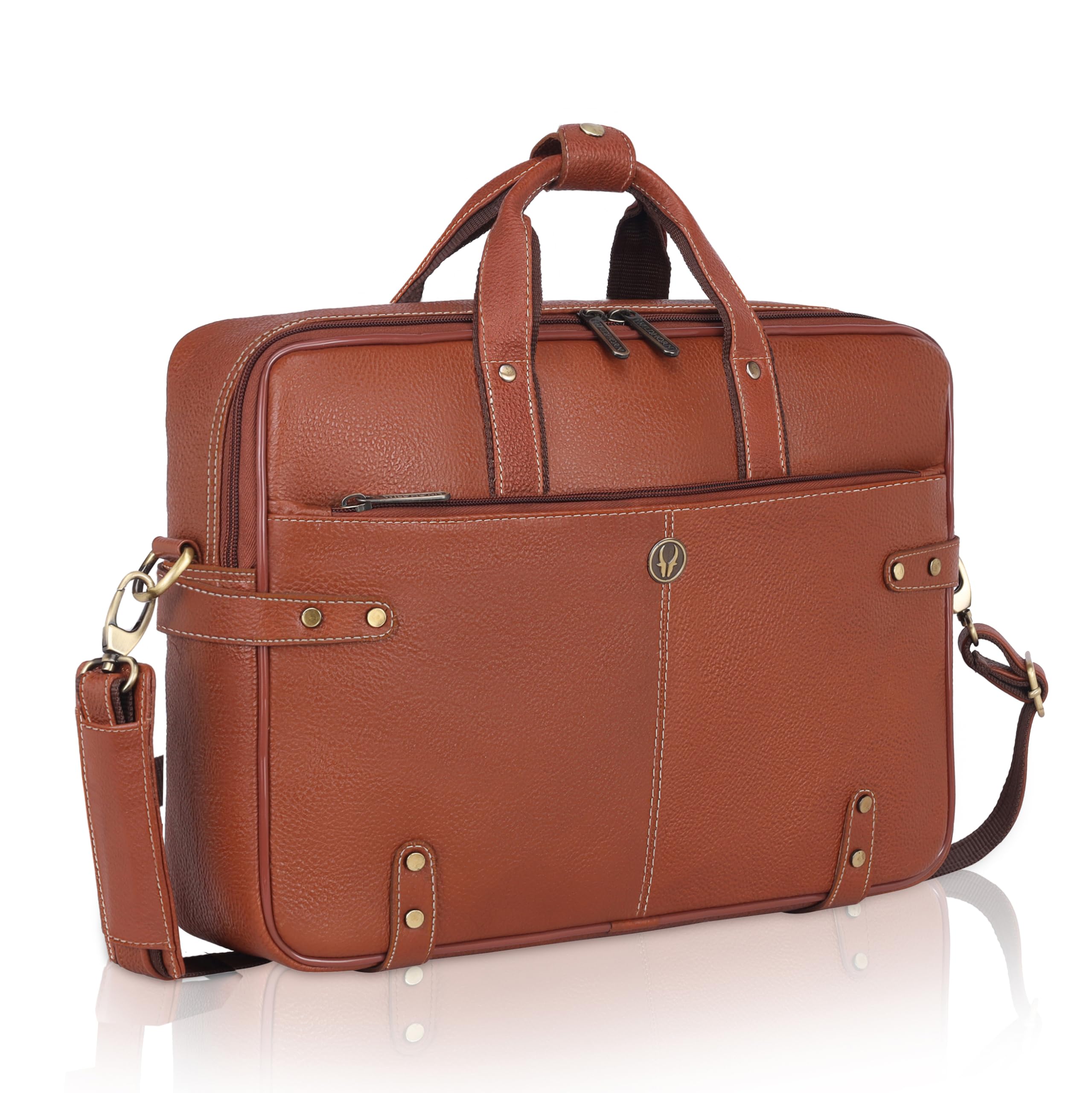 See full amazon price history chart for WildHorn Leather Laptop Messenger Bag for Men I Fits upto 15.6 inch Laptop/Mackbook I Office Bag for Men I Dimension : L-16 inch W-4 inch H-12 inch (Tan) WildHorn Leather Laptop Messenger Bag for Men I Fits upto 15.6 inch Laptop/Mackbook I Office Bag for Men I Dimension : L-16 inch W-4 inch H-12 inch (Tan) (B0CJJBLCLT) Amazon Price History, Amazon Price Tracker
