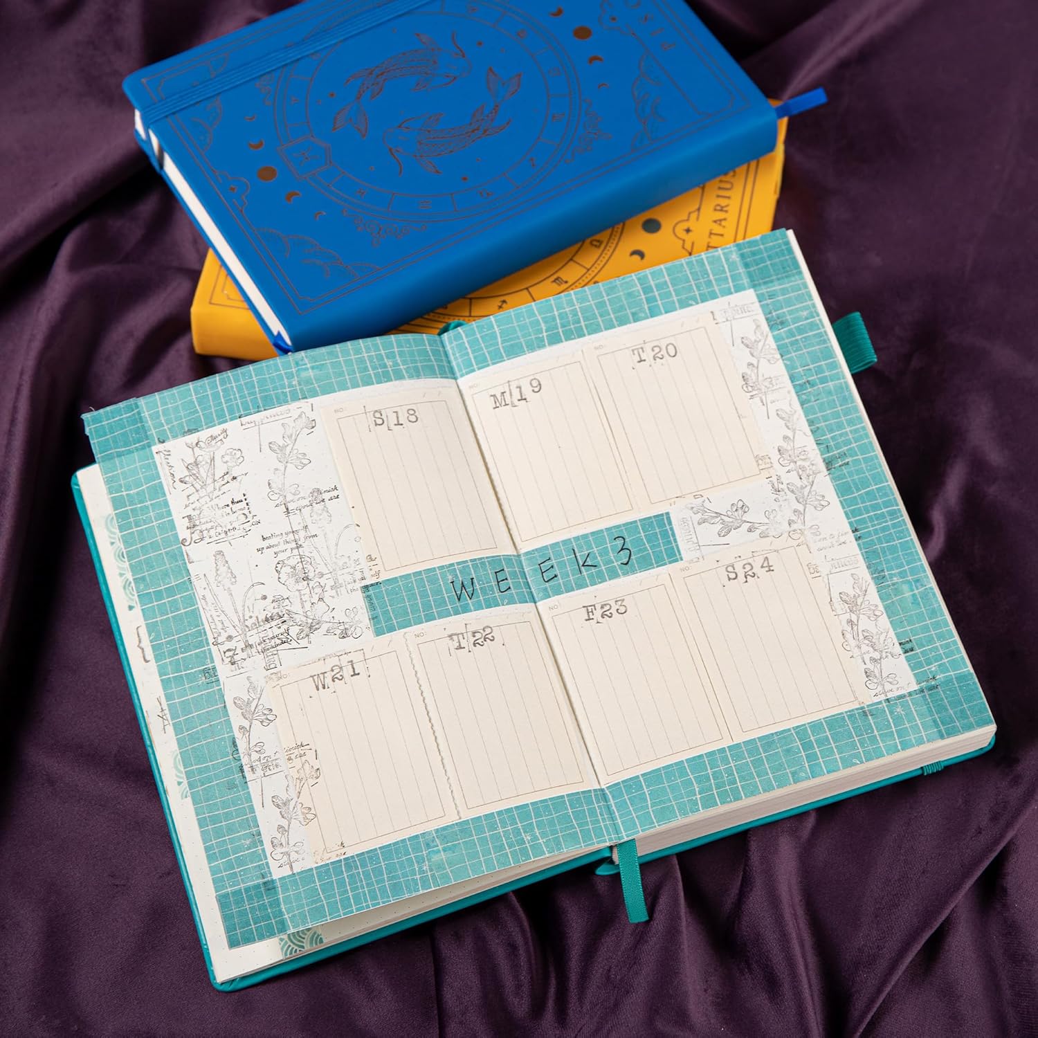 Cuaderno Bullet Journal Libra – Diario Astrológico A5 de 400 Páginas con Diseño de Constelaciones | Tapa Dura de TIEFOSSI para Mujeres, Hombres y Adolescentes