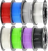 Vista 20 de Filamento de impresora PLA 3D de 0.069 in (1.75 mm), carrete de 2.2 lbs (1 kg) de material de impresión 3D, apto para la mayoría de impresoras FDM