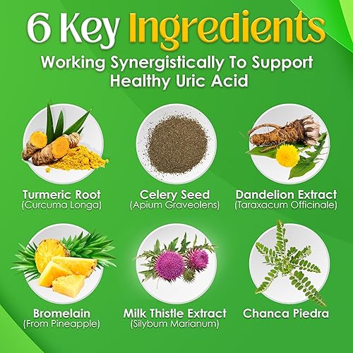 Miniatura 3 de Extracto de cereza ácida altamente potente de 3000 mg y NutriGout