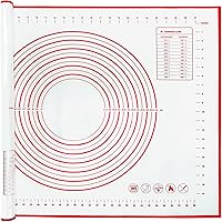 LUZUOKA Extra Large 31.5x24 Inch Silicone Baking Mat - Non-Stick Dough Rolling Mat for Pastry, Pizza, Heat-Resistant & Dishwasher Safe (XXL)