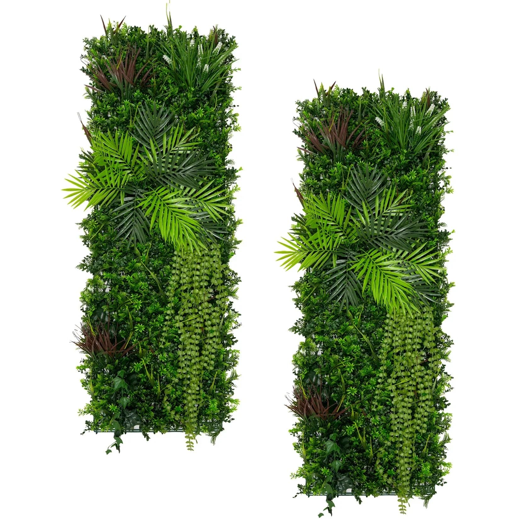 Monster Shop Panel de Pared de Jardín Vertical Artificial Alina 50x150cm (Set