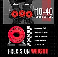 Vista 6 de Krato Bat Weight - Baseball and Softball Bat Training Weight for Youth, High School, College