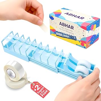 Double Tapes Dispenser 18 Tape Strips in Second Elegant Packaging for Unique Mothers Day Gifts for mom Mother Grandma grandfa Her Women Cutter Tools Effortless Compact Craft Paper