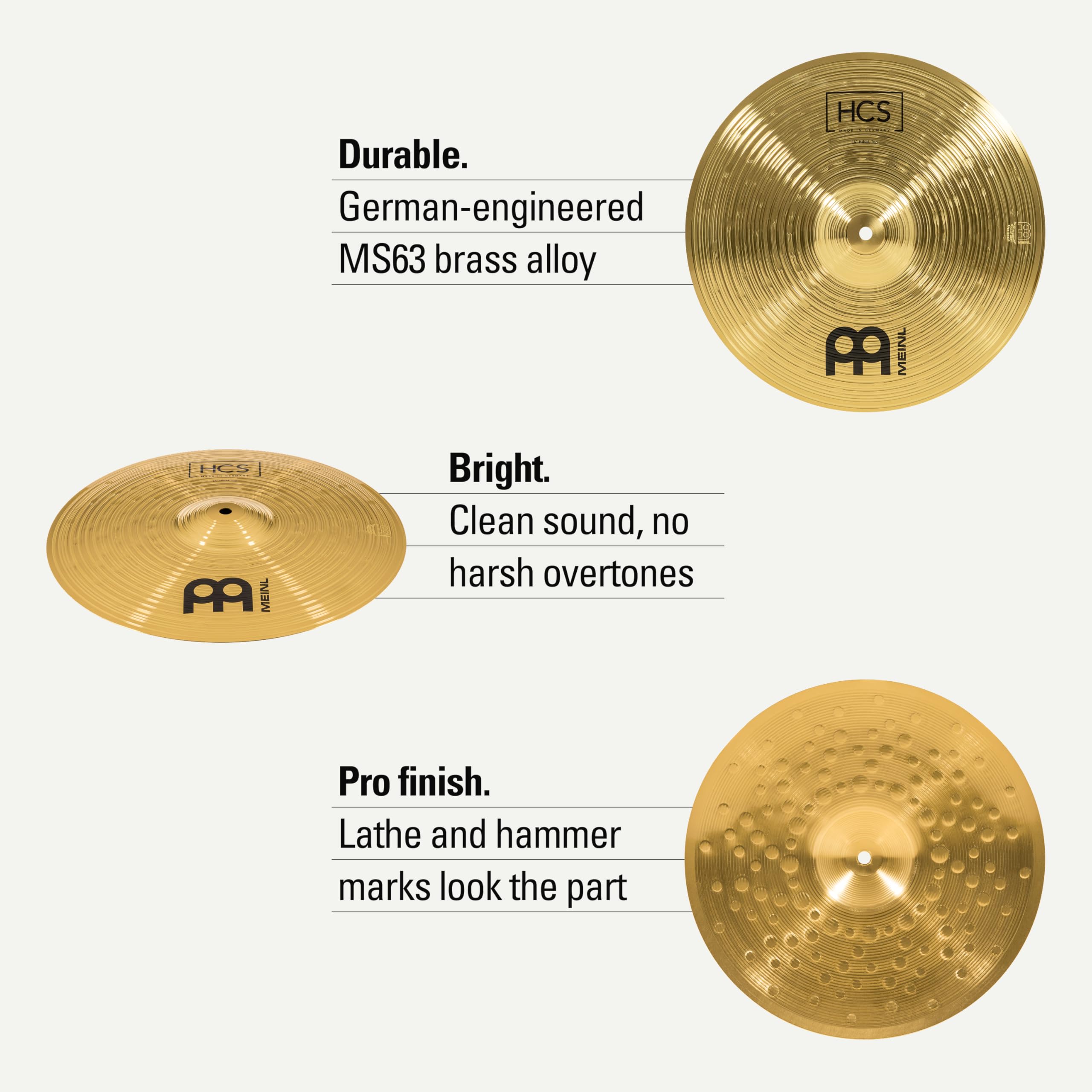 Amazon.co.jp: MEINL HCS Series High Hat Cymbal 14