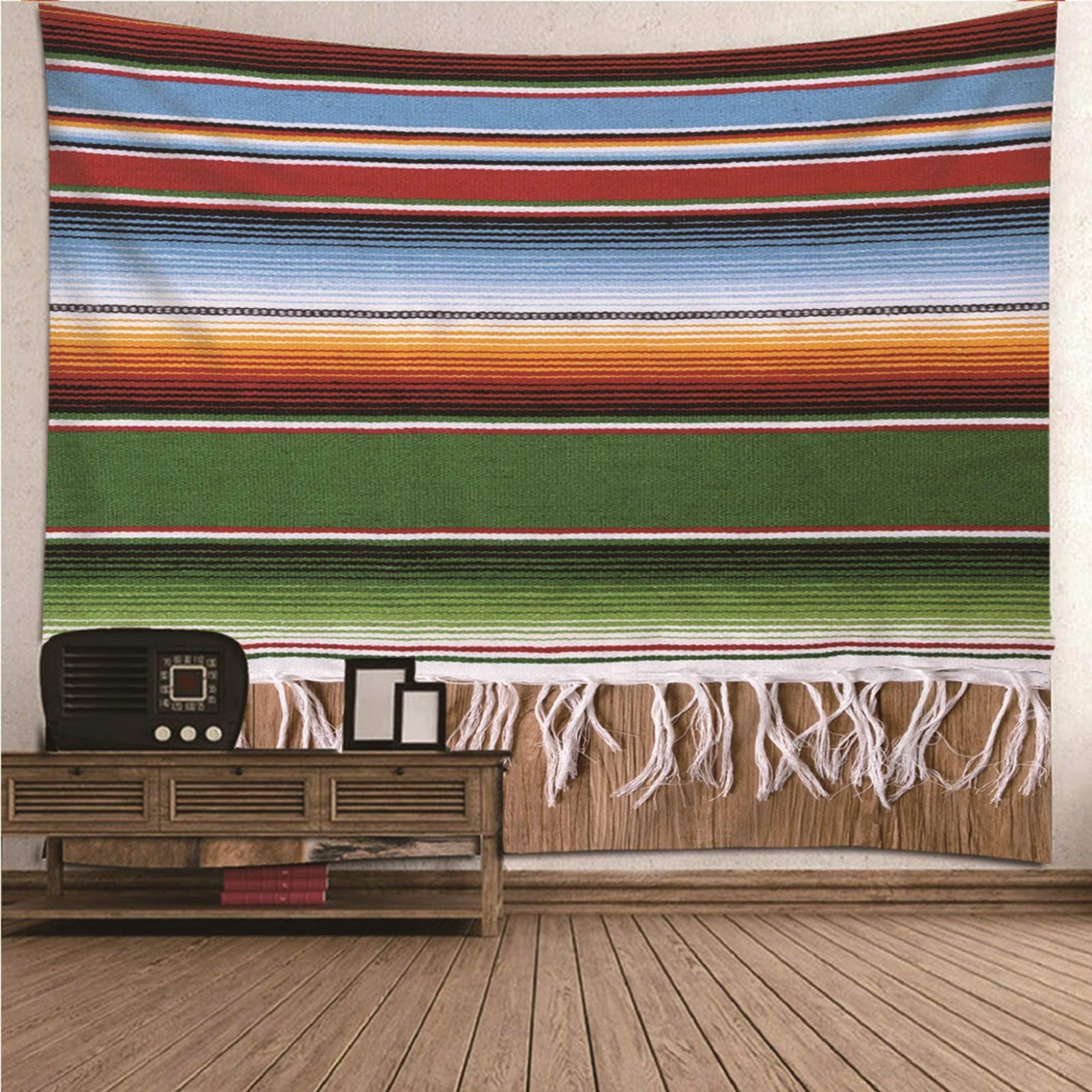 Bishilin Tapiz De Muticolor, Colgante De Pared Tela Pared de Hogar, Pareo/Toalla de Playa Grande, Sofá- 240x220CM