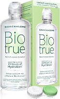 Biotrue Multi-Purpose Contact Lens Solution 10oz with Case - Cleans, Hydrates, Disinfects for 20-Hour Comfort