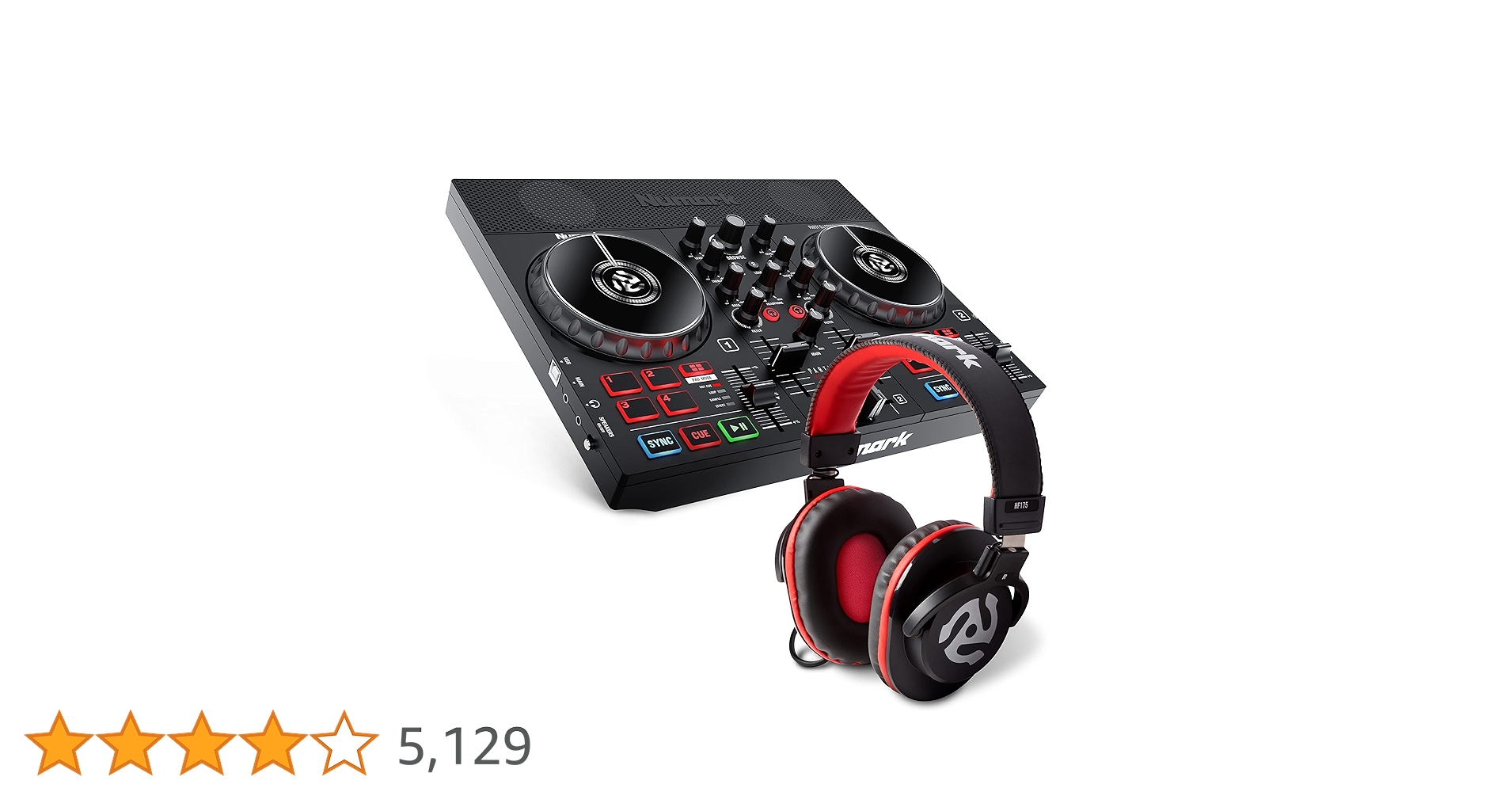 Amazon.co.jp: Numark 初心者向け スピーカー内蔵DJコントローラー と