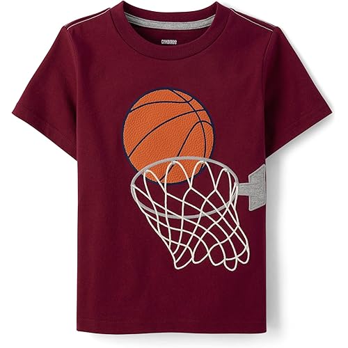 Gymboree Boys and Toddler Embroidered Graphic T-Shirt