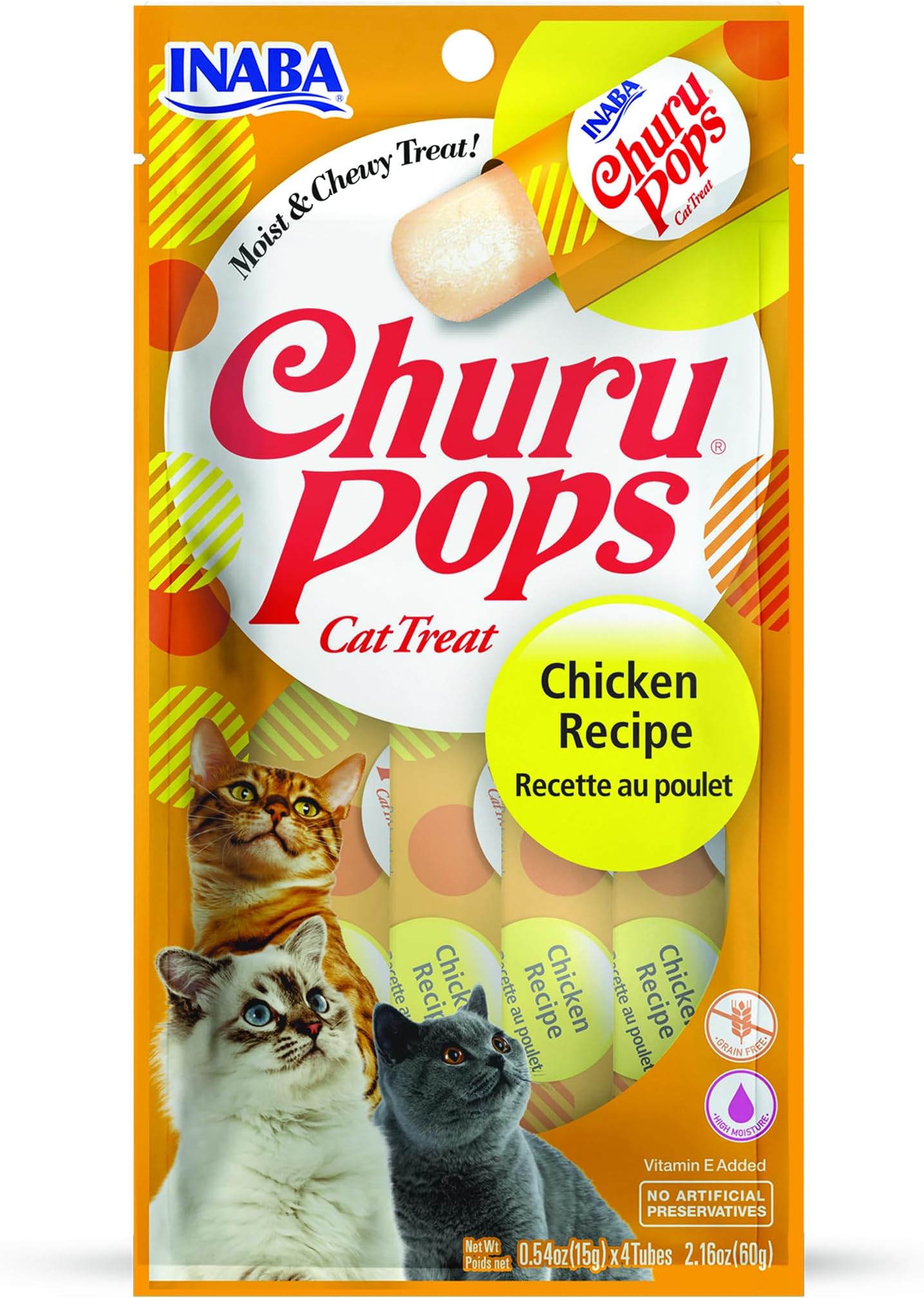 Churu Churu Pops Chicken 60G/4 Sticks Per Pack