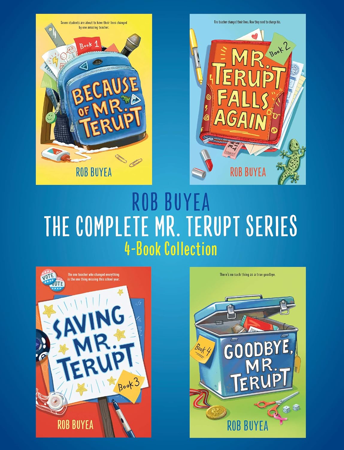 The Complete Mr. Terupt Series 4Book Collection Kindle edition by