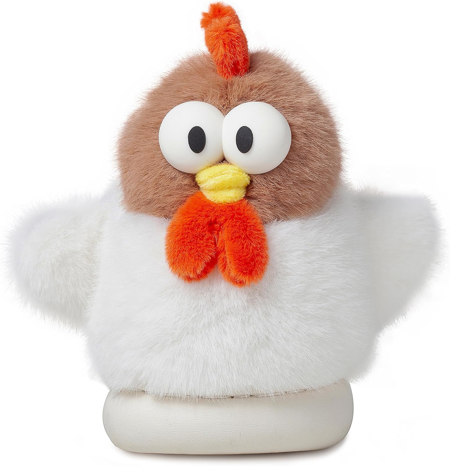 Halemet Kids Slippers Boys Girls Plush House Shoes Cute Chicken Slippers Cozy Cartoon Animal Slipper Non-Slip Slipper Indoor Outdoor
