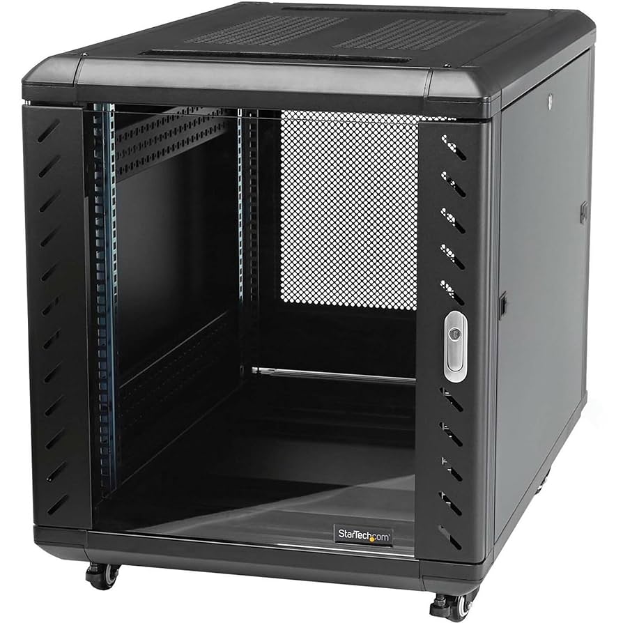 Amazon.com: StarTech.com 4-Post 15U Server Rack Cabinet, 19