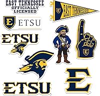 Vista 29 de Universidad de Florida Central - Paquete variado de 9 calcomanías de vinilo grandes de lujo - Laptop, botella de agua, álbumes de recortes, tableta