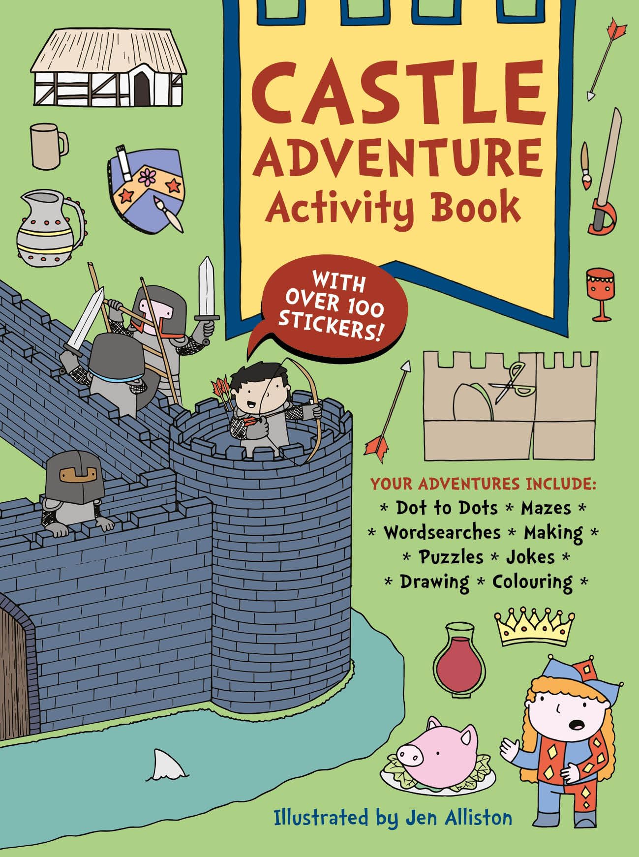 Castle Adventure Activity Book by J Alliston (Paperback Book)