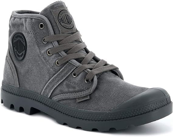 palladium grey boots