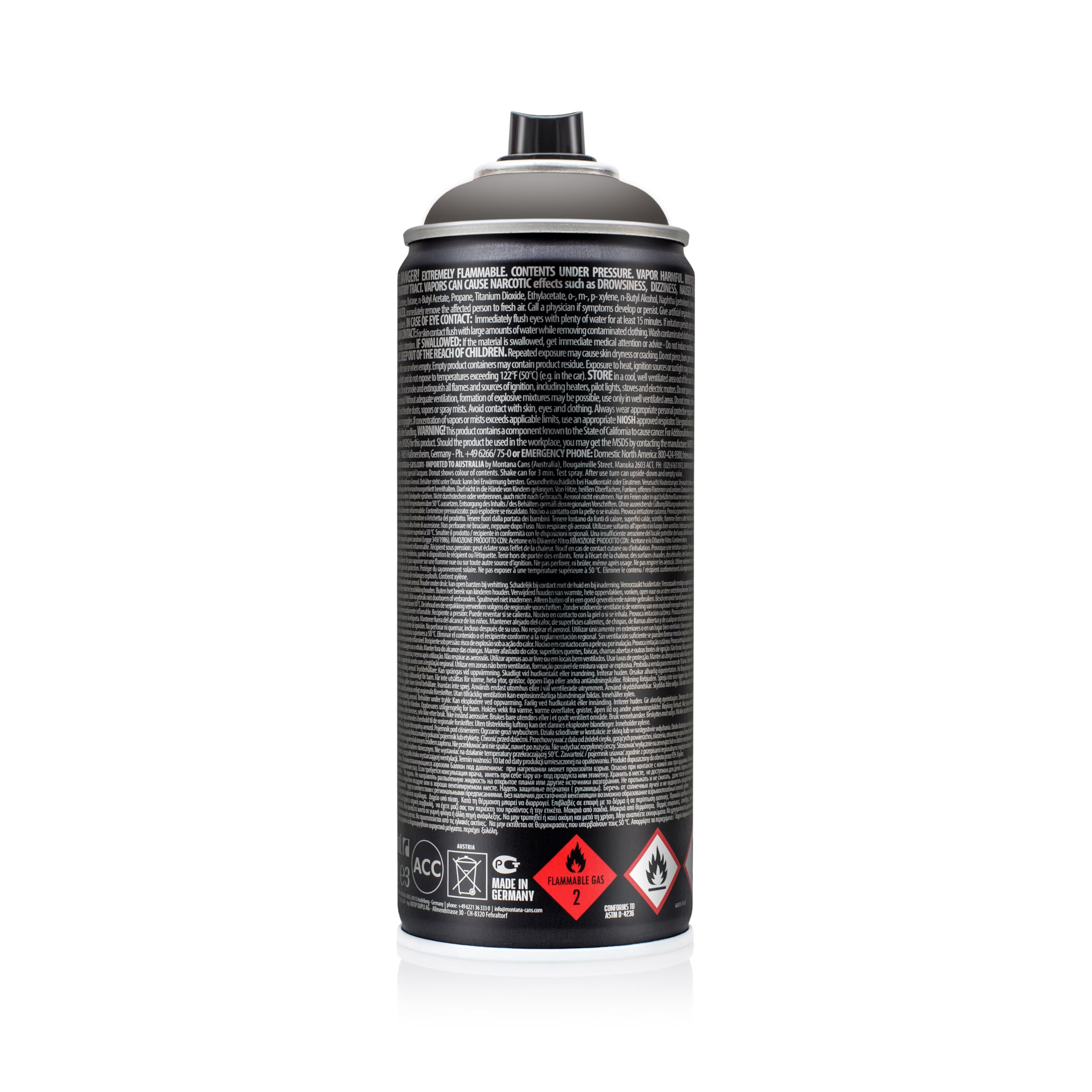 Amazon.com: Montana Cans Montana BLACK 400ml Color, Slate Spray