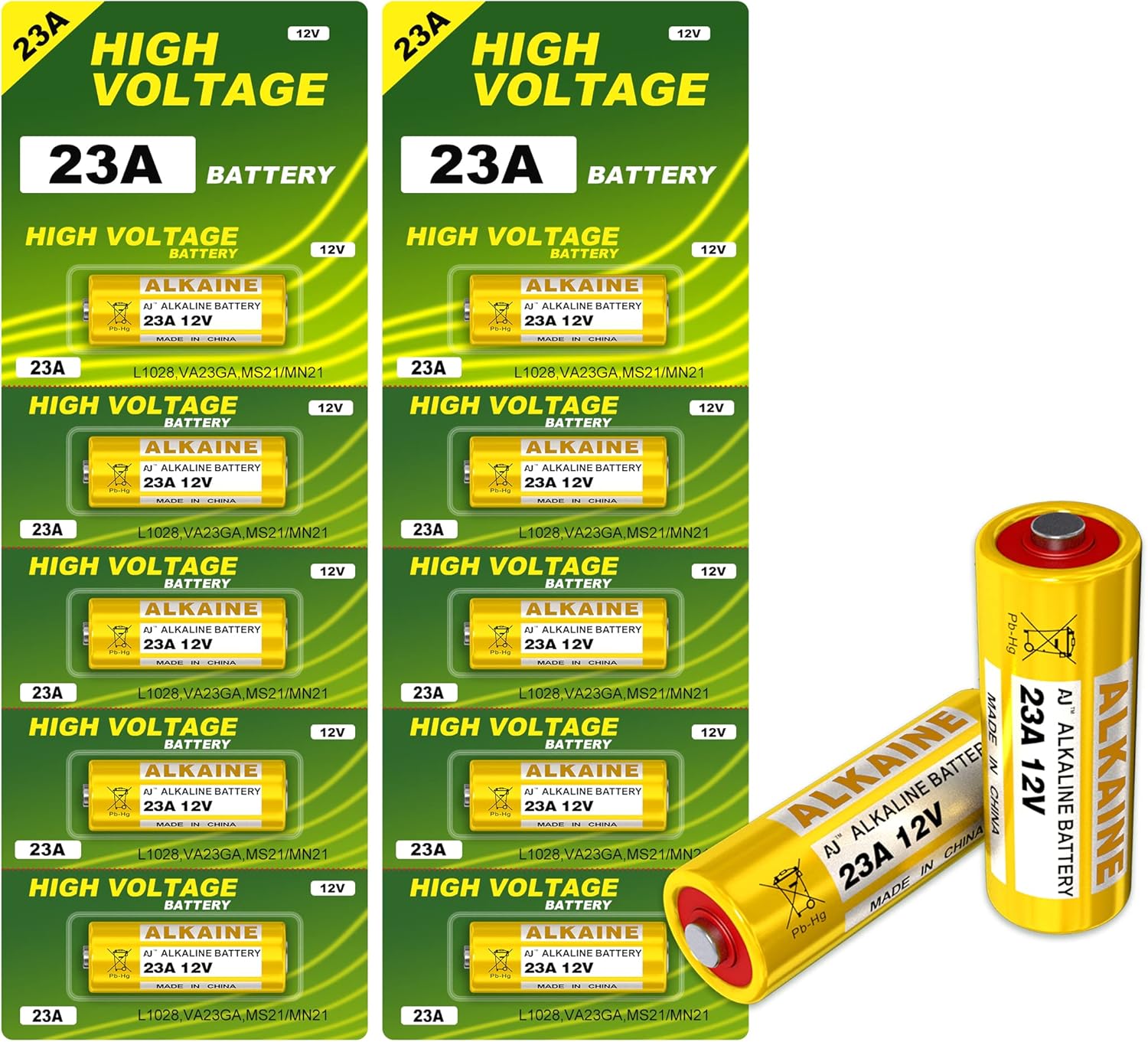 Is There Any Difference In A23 And A23s Battery AJ Star 23A 12V Alkaline Batteries A23S MN21/23 L1028 A23 12V Battery