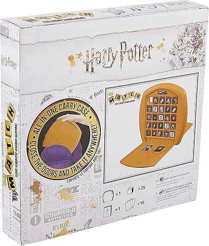Miniatura 3 de Top Trumps Juego de mesa de Harry Potter, juega con Ron, Hermione, Dumbledore, Hagrid, Dobby y Draco Malfoy, juego educativo de viaje, regalo y
