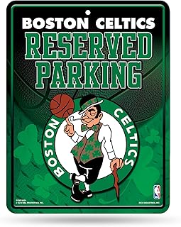 Rico Industries NBA Basketball Metal Parking Sign