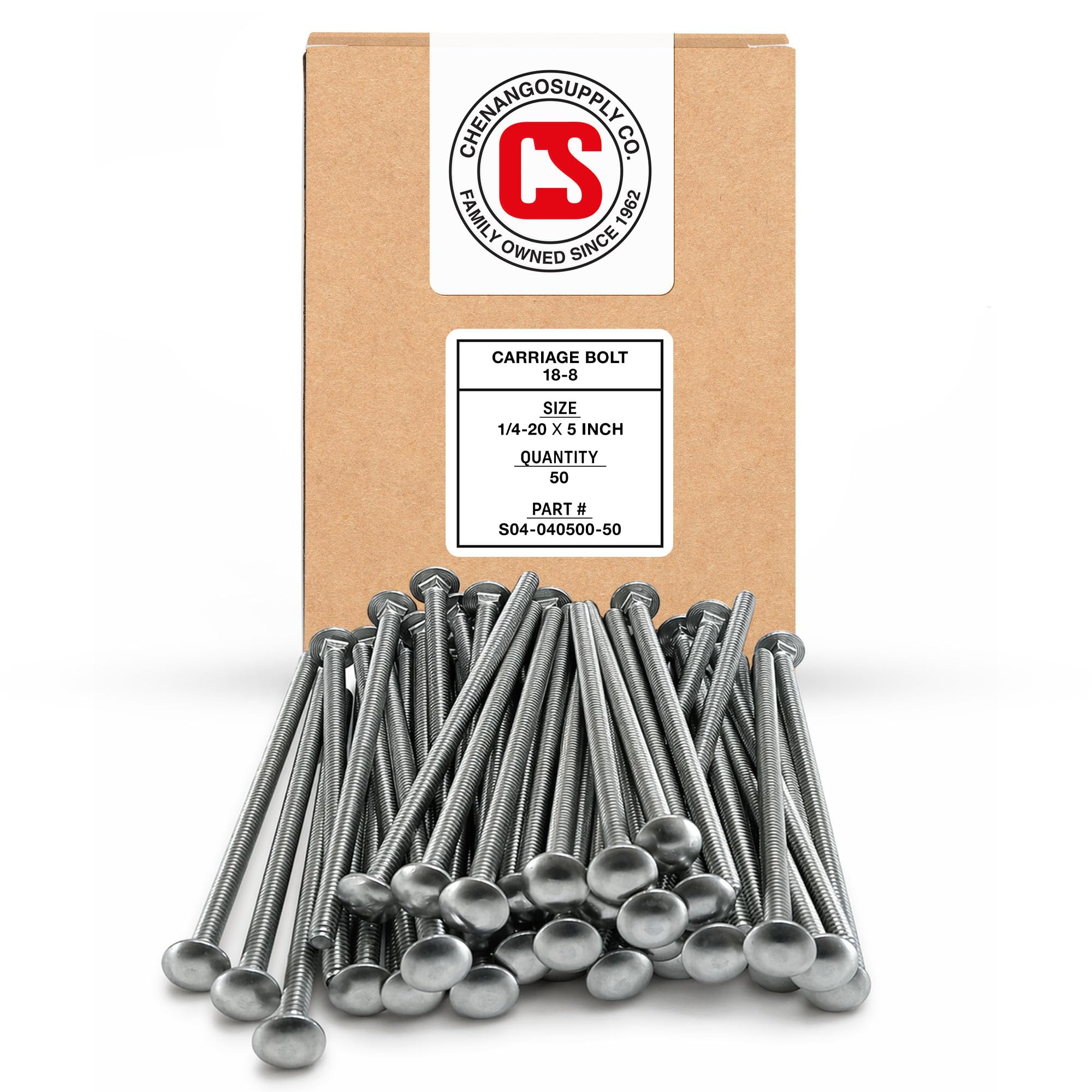 Boulon 1/4-20 en acier inoxydable 18-8, évitez la corrosion de vos filetages extérieurs