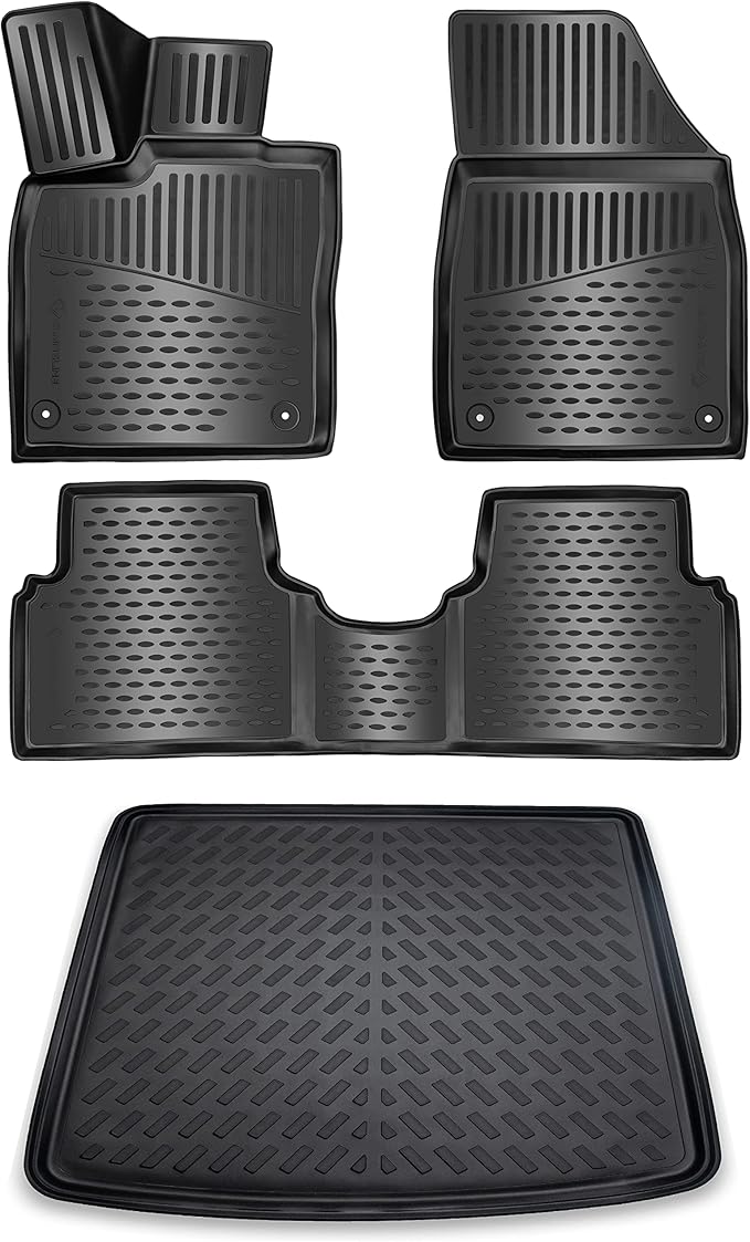 Bestel hier uw kofferbakmat van 100% rubber op maat voor de Kia EV6