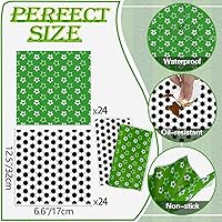 Vista 3 de 96 bandejas de papel para comida de fútbol y nachos, bandejas desechables para servir con papel de revestimiento resistente a la grasa, hojas