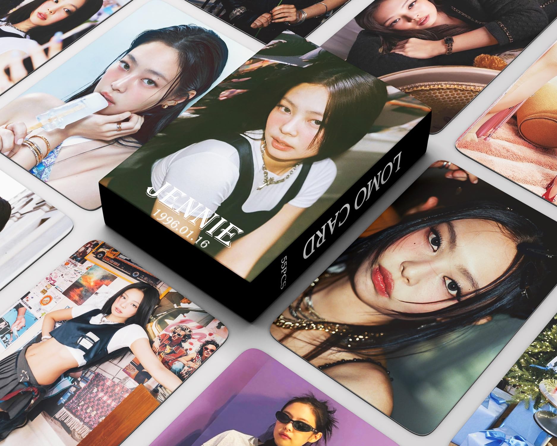 Jennie Photocard Official BLACKPINK JENNIE THE ALBUM PHOTOCARD SET