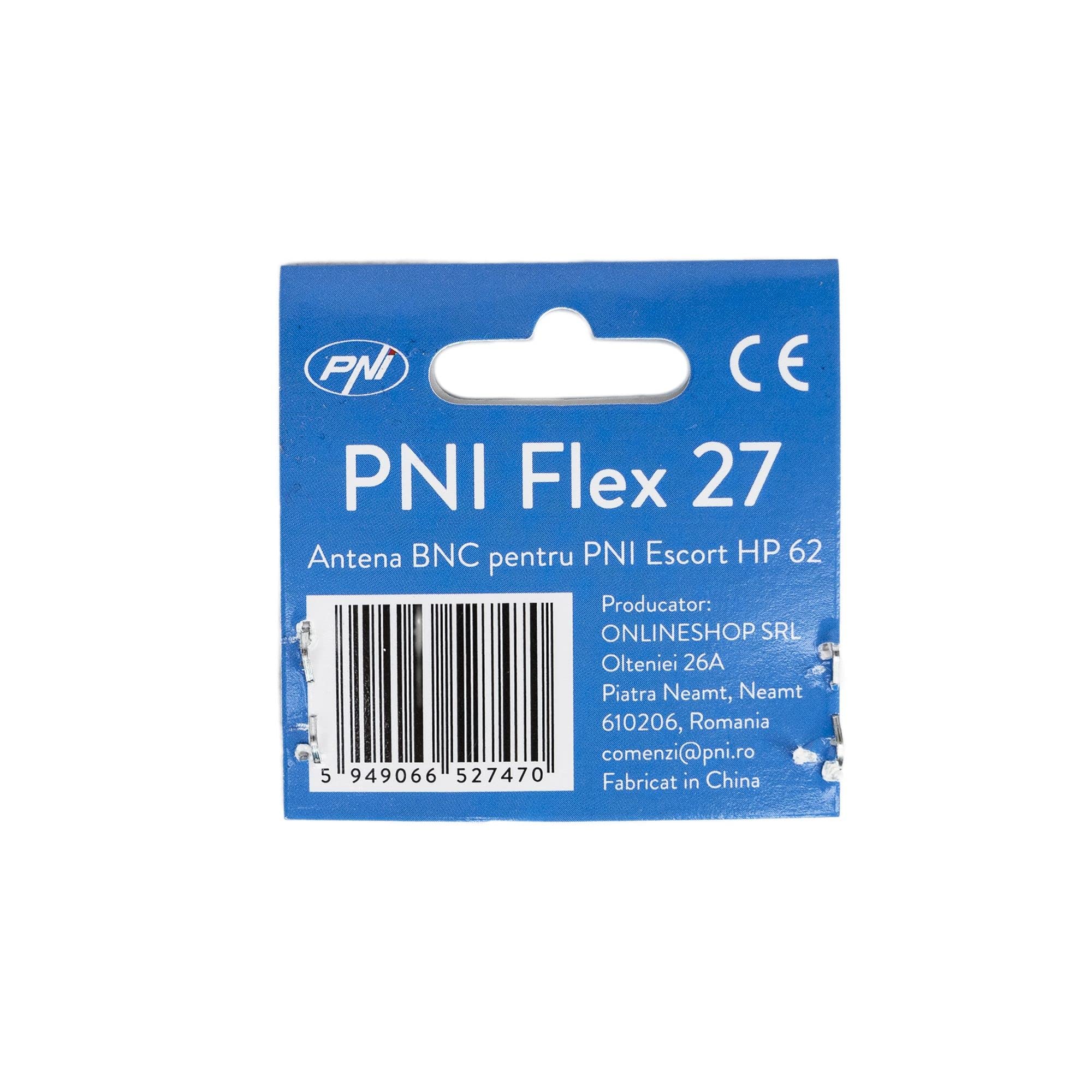Antena PNI Flex 27 do PNI Escort HP 62 długość 48 cm typ BNC