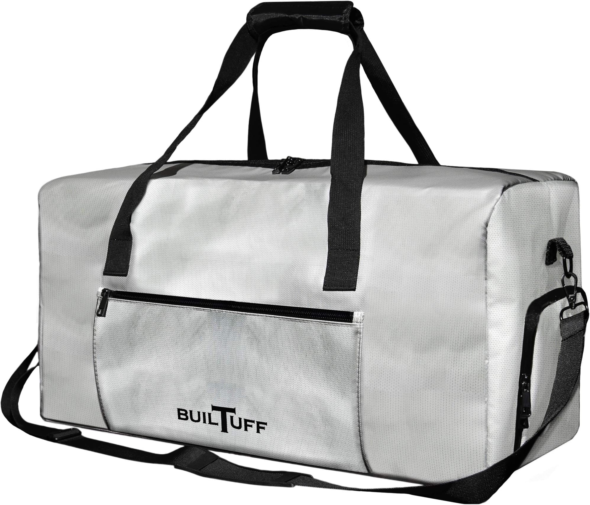 The Original Fireproof and Waterproof Duffel Bag, Extra Large Fireproof Bag for Valuables, Fireproof Safe Storage Bag (Grey)