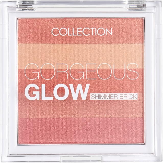 Collection Cosmetics Gorgeous Glow Blush Block, Blush Powder Kit, 9g