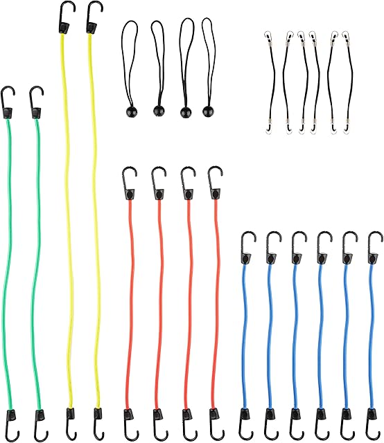 Amazon Basics Bungee Strap - Pack of 24