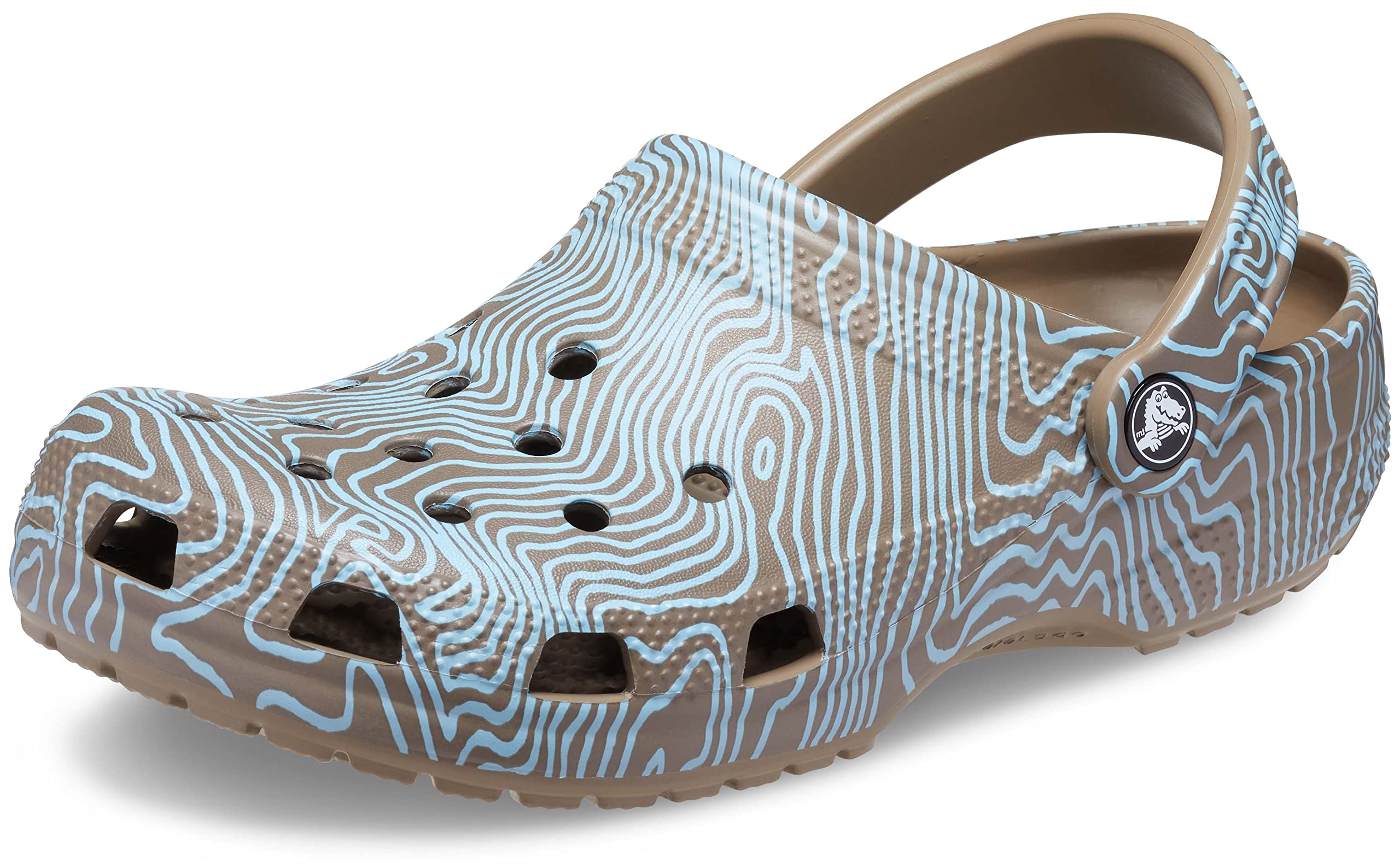 Crocs Classic Khaki/Multi Clog-(208263-2F9)-3 UK Men/ 4 UK Women (M4W6) (B0BPVQW6QG) Amazon Price History, Amazon Price Tracker