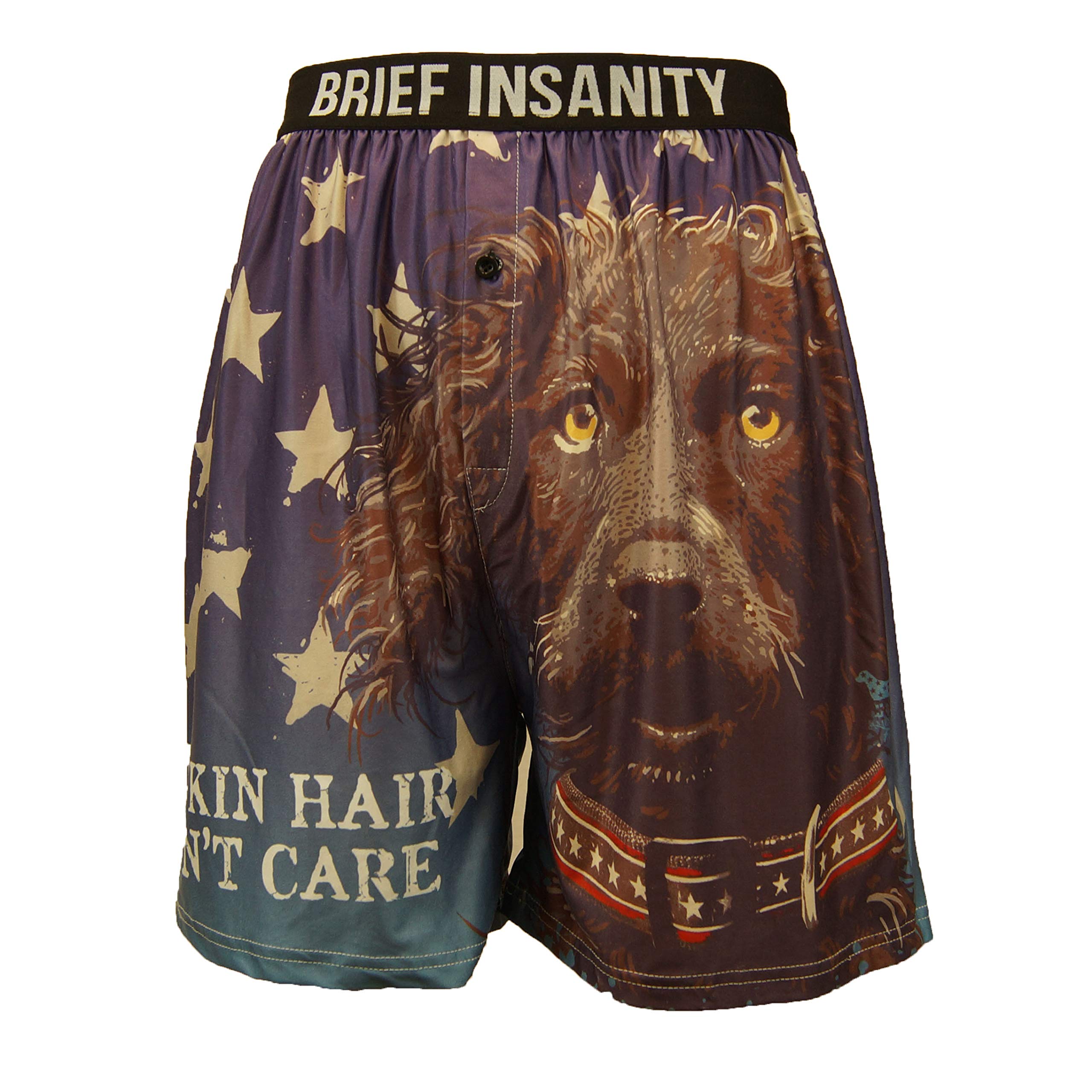 BRIEF INSANITYBoykin Spaniel Boxer Shorts Comfortable Loose Fit | Novelty American Fido Underwear Unisex