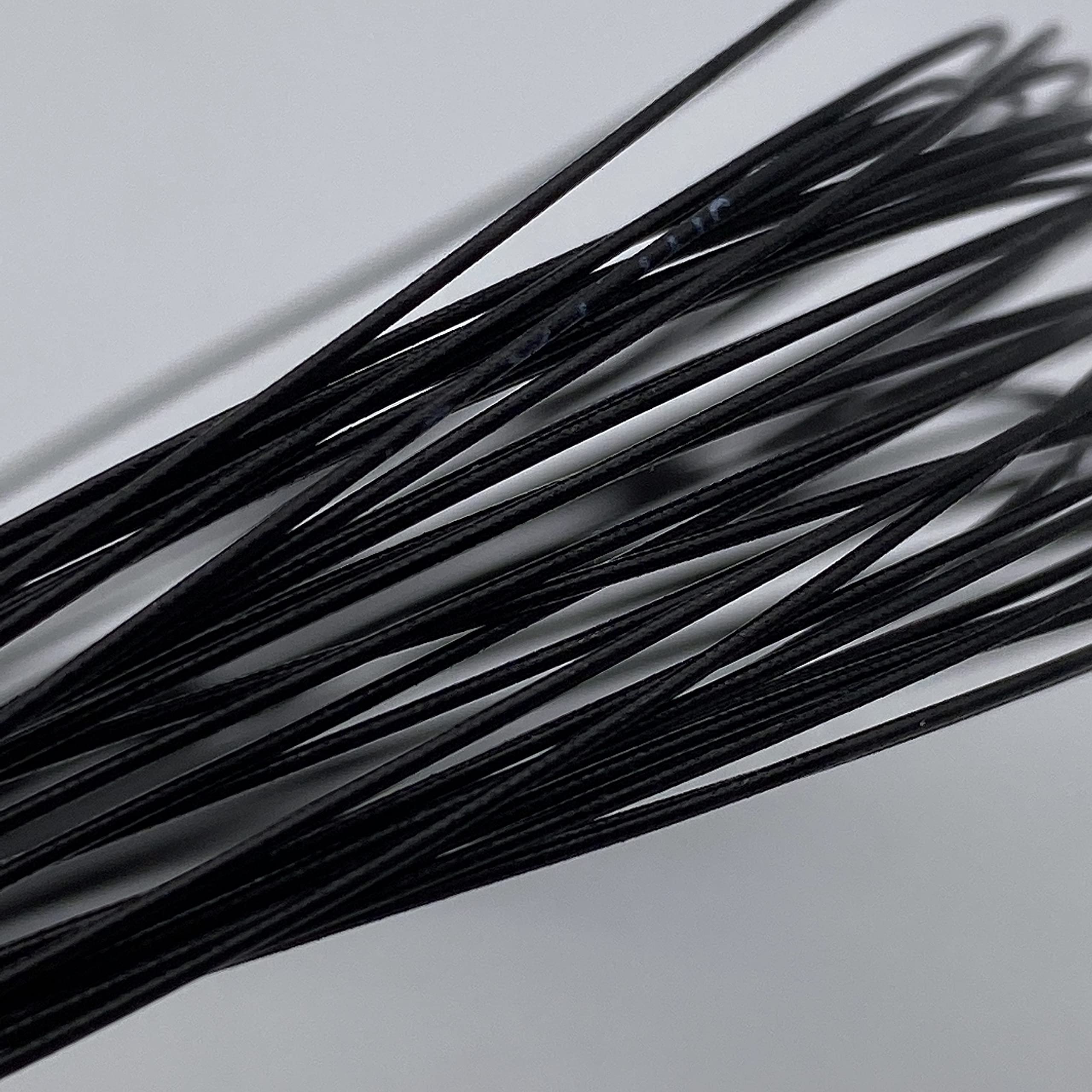 0.61mm細ゲージPA61 バドミントンガット 200ｍロール 高反発ストリング (ブラック) Amazon | 0.61mm細ゲージPA61 バドミントンガット 200mロール 高反発