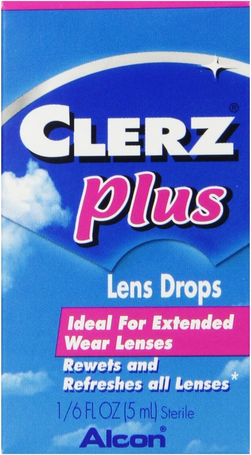 Clerz Plus Contact Lens Drops - 5 Ml/ pack, 4 pack