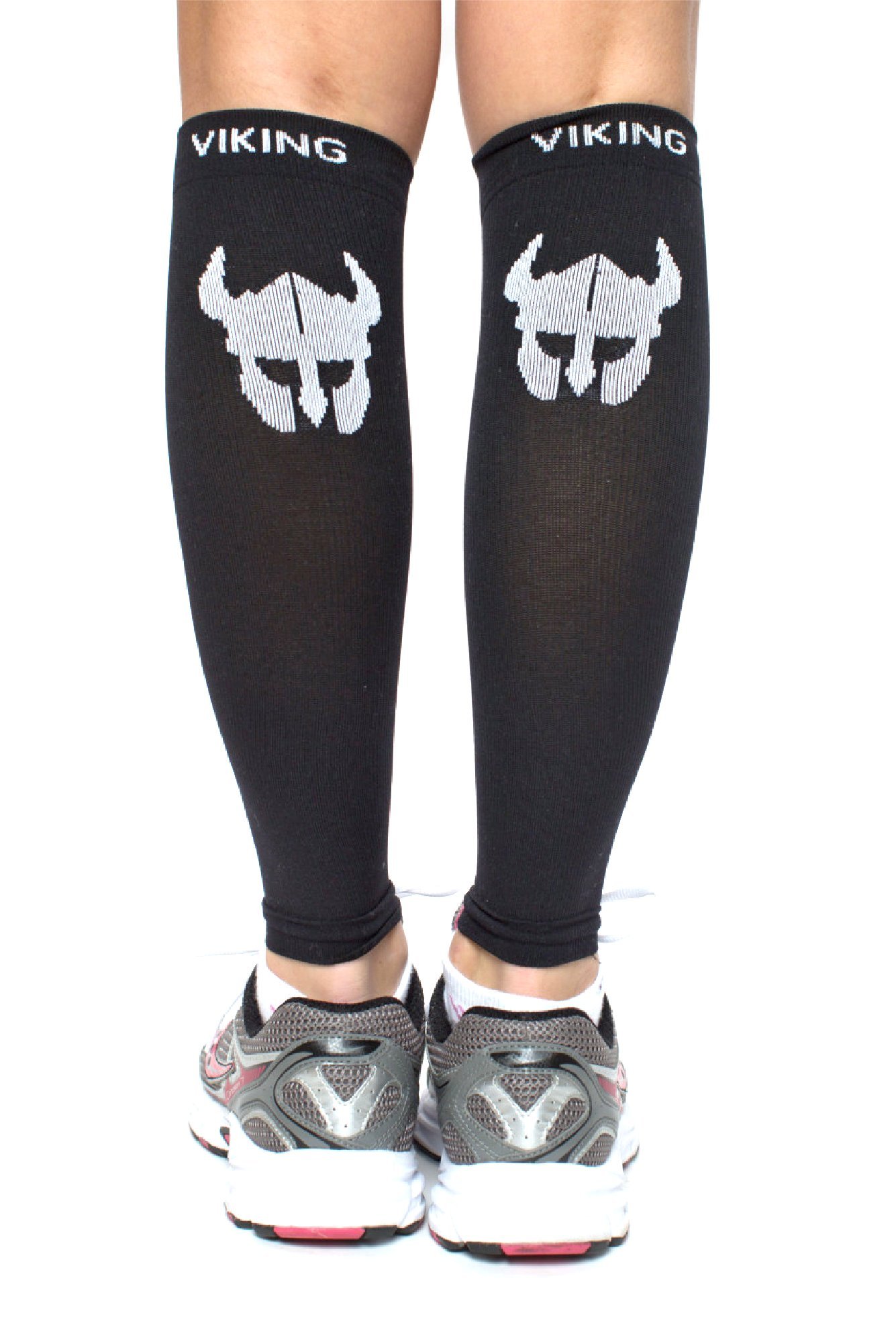 Calf Compression Sleeves - Leg Compression Sleeves, Shin Splints, Pain, Circulation, Travel, and Recovery - 1 Pair Leg Sleeves for Men and Women (Large/Extra Large)
